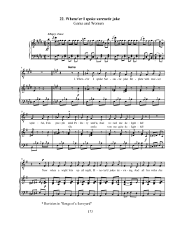 Whene`er I spoke - Troupers Light Opera