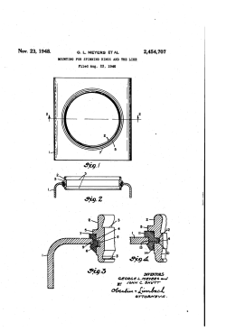 Mounting for spinning rings and the like