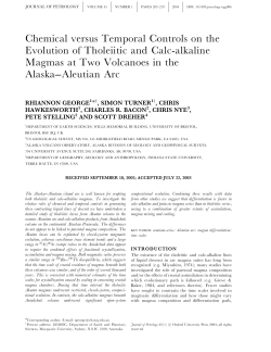 Chemical versus Temporal Controls on the