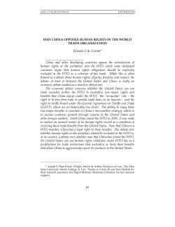 why china opposes human rights in the world