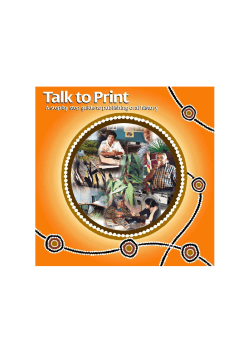 Talk to Print - Office of Environment and Heritage