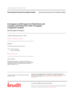 Convergence and Divergence in United States and