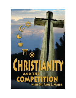 CHRISTIANITY and the COMPETITION
