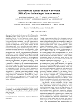 Molecular and cellular impact of Psoriasin