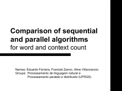 Distributional Thesaurus Creation - Inf