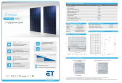 et module - ET Solar