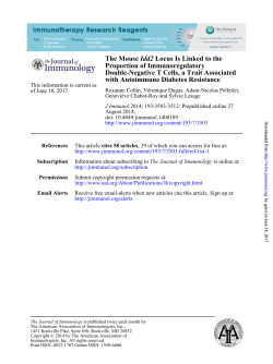 The Mouse Idd2 Locus Is Linked to the Proportion of