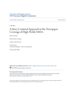 A Story-Centered Approach to the Newspaper Coverage of High