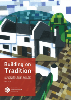 Building on Tradition &ndash; A Sustainable Design Guide for the Northern