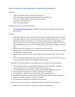 How Greenhouse Gases Function: A Whole Body Simulation
