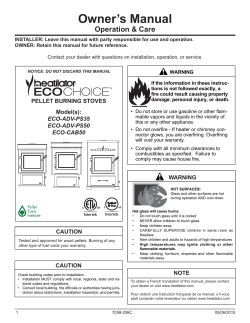 Owner`s Manual - Forge Distribution