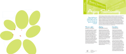 Aging Sustainably - Institute for the Future