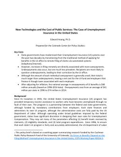 New Technologies and the Cost of Public Services: The