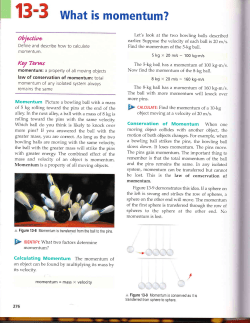 1 what is momentum?