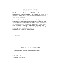 Full Document - University of Arizona