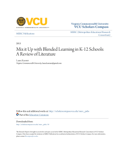 Mix it Up with Blended Learning in K-12 Schools