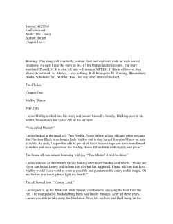 Storyid: 4825569 FanFiction.net Name: The Choice Author: dpiloff