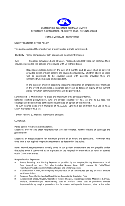 UNITED INDIA INSURANCE COMPANY LIMITED