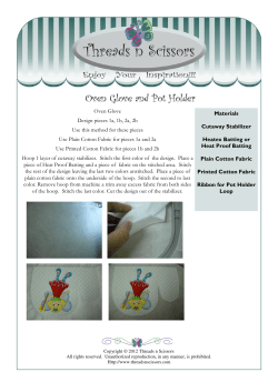Oven Glove and Pot Holder