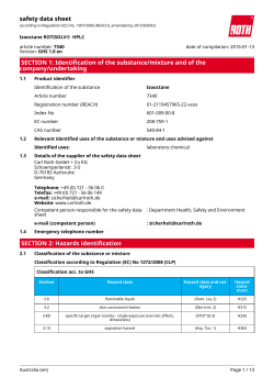 Safety Data Sheet: Isooctane