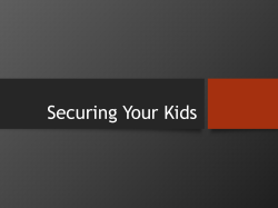 Securing Your Kids
