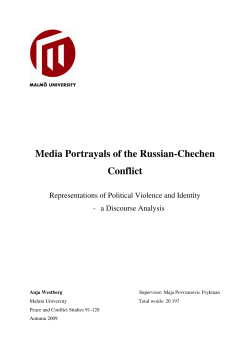 Media Portrayals of the Russian