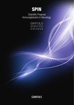 Scientific Progress Immunoglobulins in Neurology