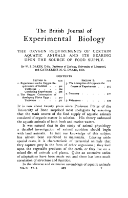 Journal of Experimental Biology