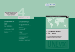 Exploitative Work &ndash; Child Labour - UNESCO