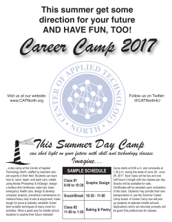 This Summer Day Camp - Northeast High School
