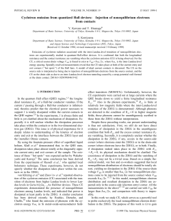 Cyclotron emission from quantized Hall devices: Injection of