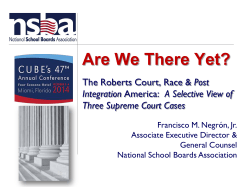 The Future of Diversity Programs after Schuette v. BAMN