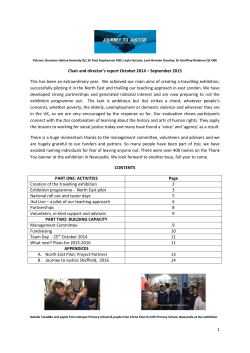1 Chair and director`s report October 2014