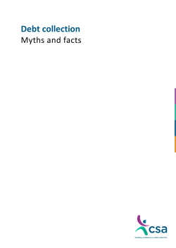 Debt collection - Credit Services Association