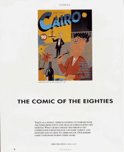 the comic of the eighties