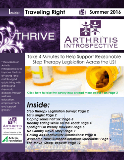 AI Summer 2016 Newsletter