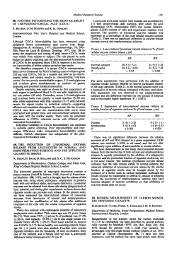 Bedside Measurement of Carbon Monoxide Diffusing Capacity