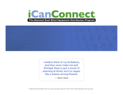 I seldom think of my limitations, and they never make