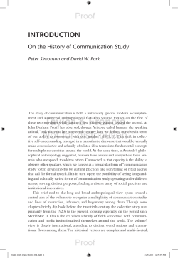 INTRODUCTION - University of Colorado Boulder