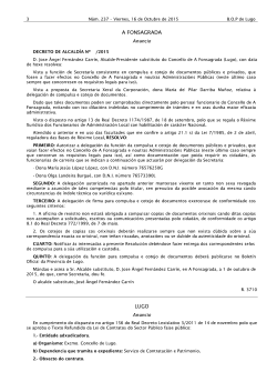 2" #$ % e - Concello de Lugo