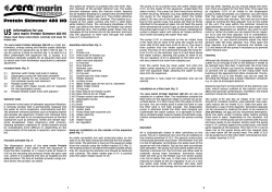 Protein Skimmer 400 HO