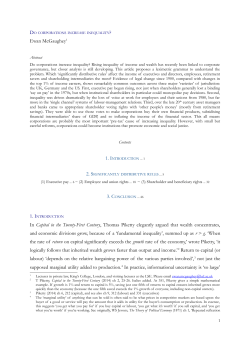 McGaughey 2015 - Thomas Piketty