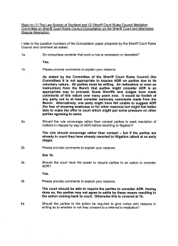 2b As stated by the Committee of the Sheriff Court Rules Council