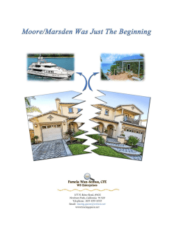 Moore/Marsden Was Just The Beginning