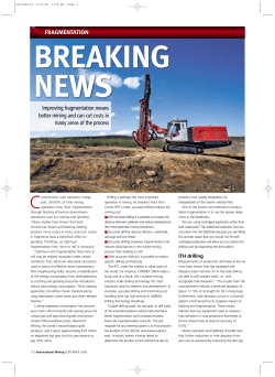 Improving fragmentation means better mining and can cut costs in
