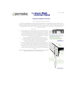 CleanLine Installation Instructions