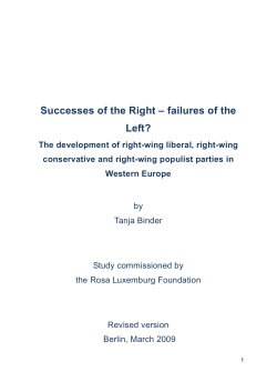 Right-wing parties - Rosa-Luxemburg