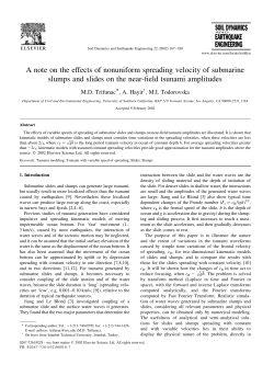 A note on the effects of nonuniform spreading
