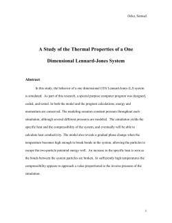 One-Dimensional Lennard-Jones fluid