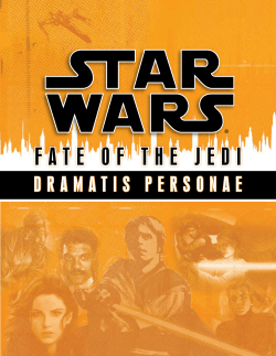 FATE OF THE JEDI - Star Wars Universe